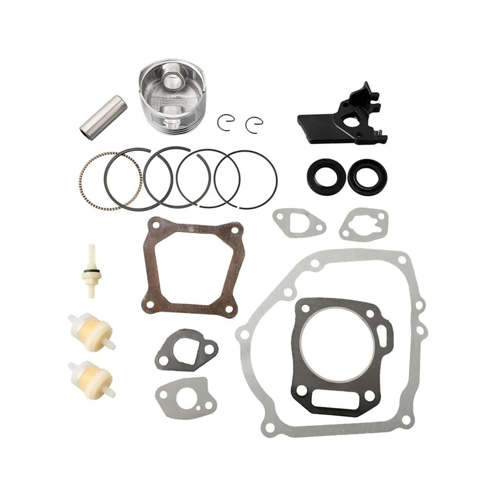 Kit piston GX200 complet avec joints et filtre pour moteur de tondeuse et motoculteur