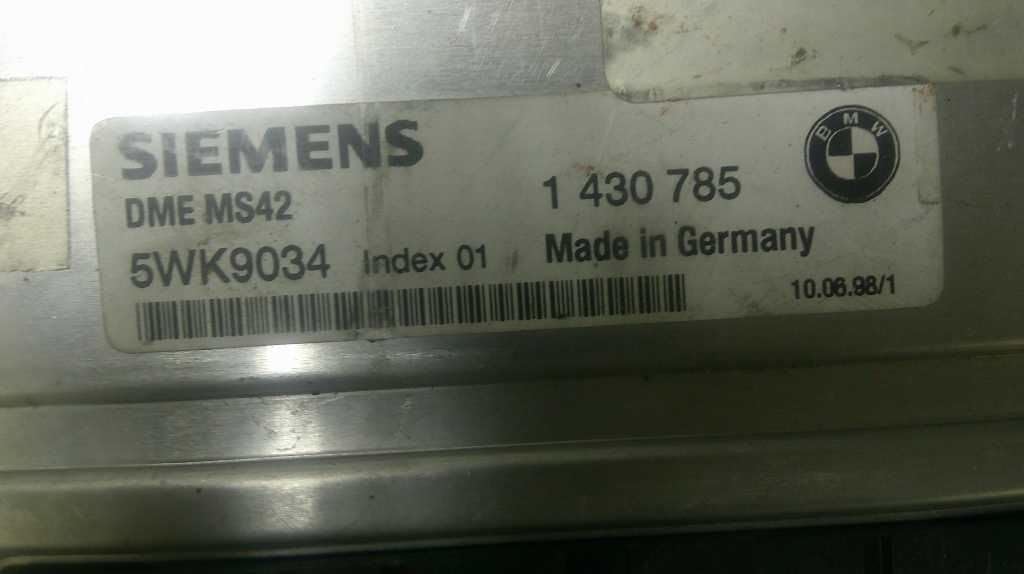 Engine ECM Electronic Control Module Fits 99-00 Compatible with BMW 323i 1 430 785 1430785