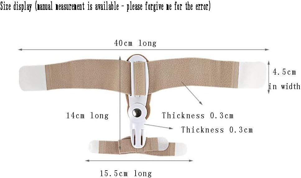 DEAVER Double Hole Big Toe Valgus Corrector Foot Bone Eversion, Hallux Valgus, Bunion Splint Straightener Pain Relief Correction Orthopedic Supplies Care