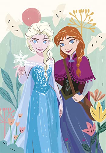 Clementoni - 25284 - Supercolor Puzzle - Disney Frozen - 3x48 Pieces, Jigsaw Puzzle For Kids Age 5, Puzzle Cartoon, Made In Italy - Image 2