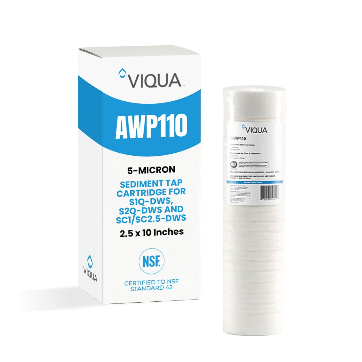 Amazon.com: Viqua AWP110 Sediment Water Filter Cartridge – 5