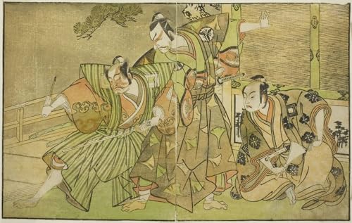 Affiches et gravures Katsukawa Shunsho pour habiller un grand mur vide de salon
