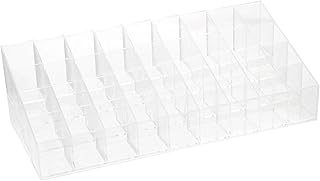 Organizador de lápiz labial transparente, ran...