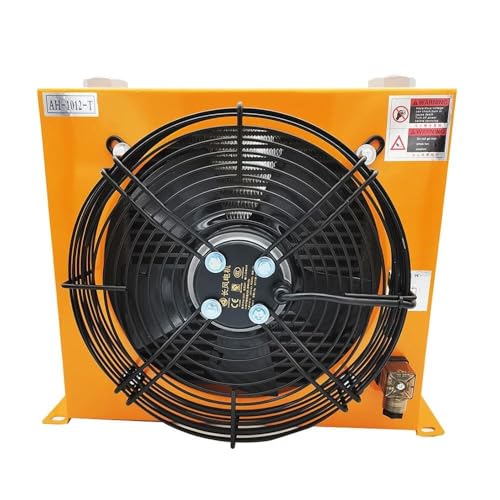Soplador de aire centrífugo AH1012T-CA Enfriador de aire hidráulico Grúa montada en camión Enfriador de enfriamiento de tanque de combustible modificado Radiador de aceite enfriado por aire Fontanería