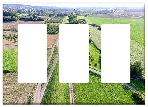 Switch Plate Triple Rocker/GFCI - Drone Quadcopter Quadrocopter Aircraft Camera Fly 1