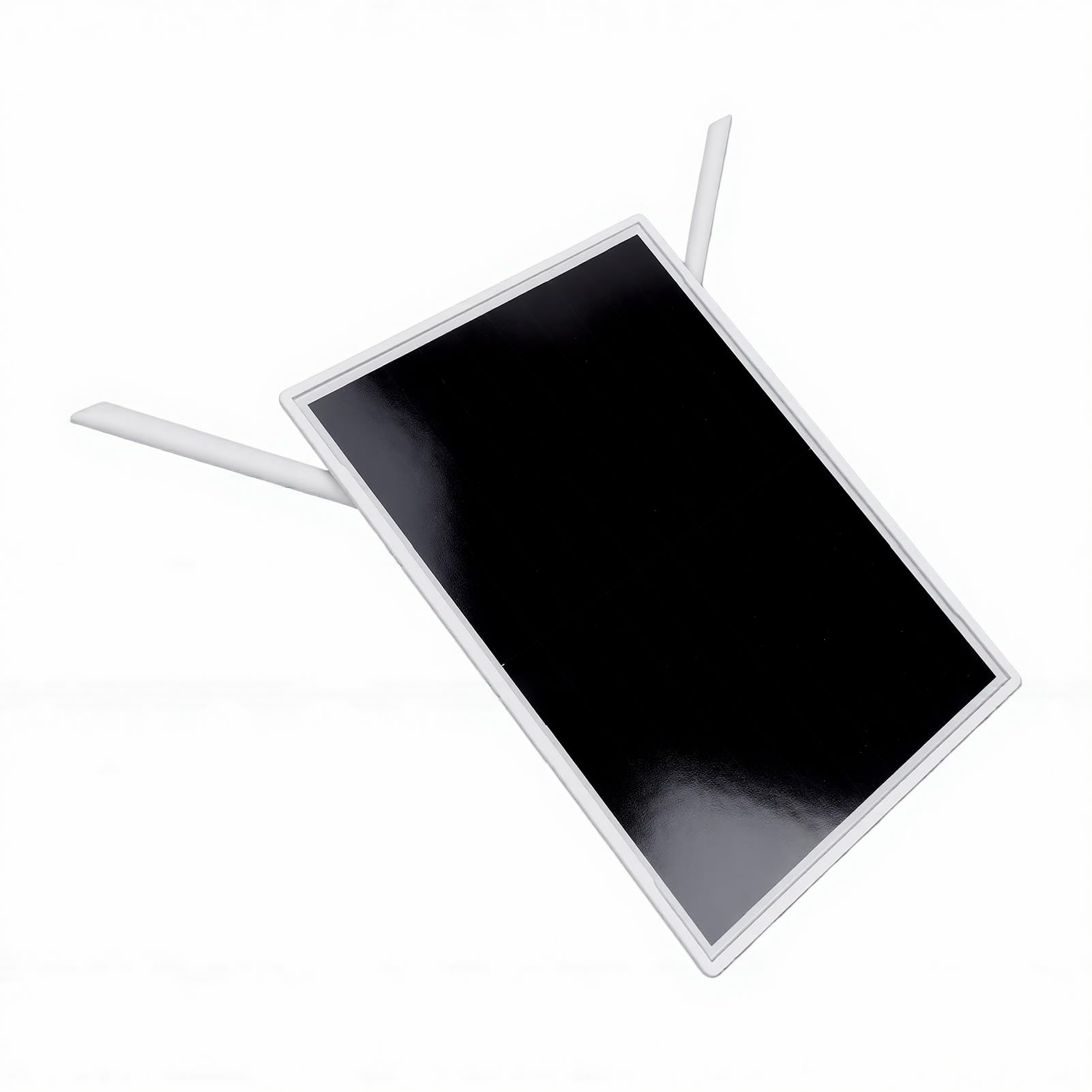 Fabater Modem Router Solare Ad Alto Guadagno 300Mbps Doppia Antenna Impermeabile per Uso Esterno Ideale per Vialetti e Garage