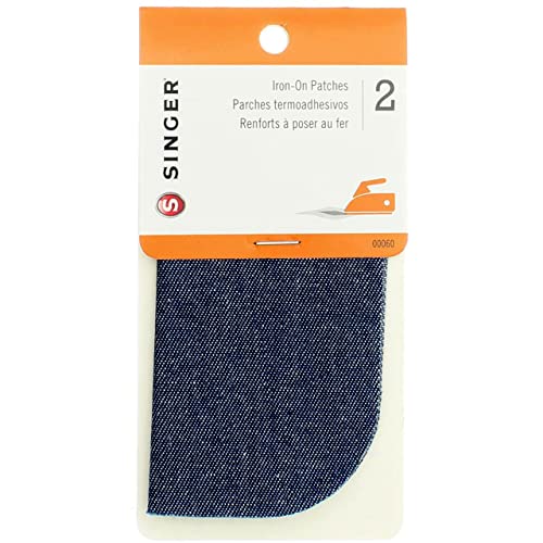 Singer 00060 - Parches para planchar (12,7 x 12,7 cm, 2 unidades)