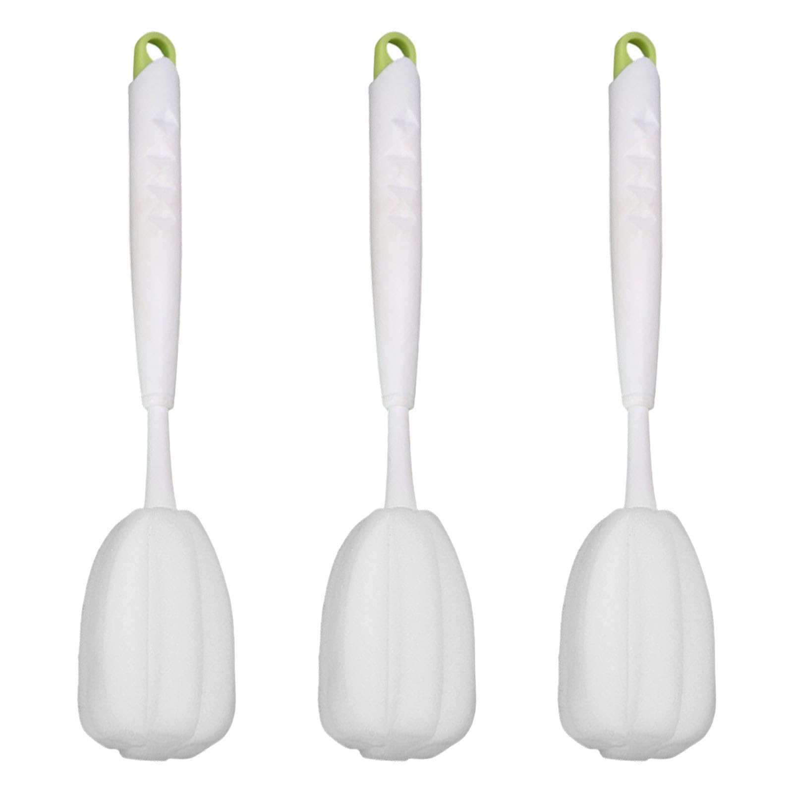 Scratchproof Sponge Cleaning Brush Set for Bottles Cups and Straws Safe for Baby Items Feeding Essential Cleaner Ergonomic Bottle Brush