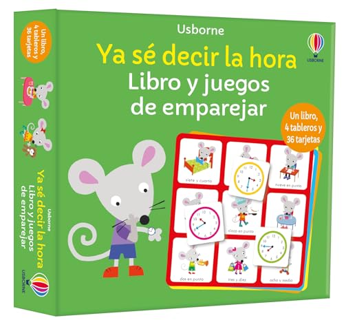USBORNE YA SE Decir LA Hora (Libro y Juegos de emparejar)