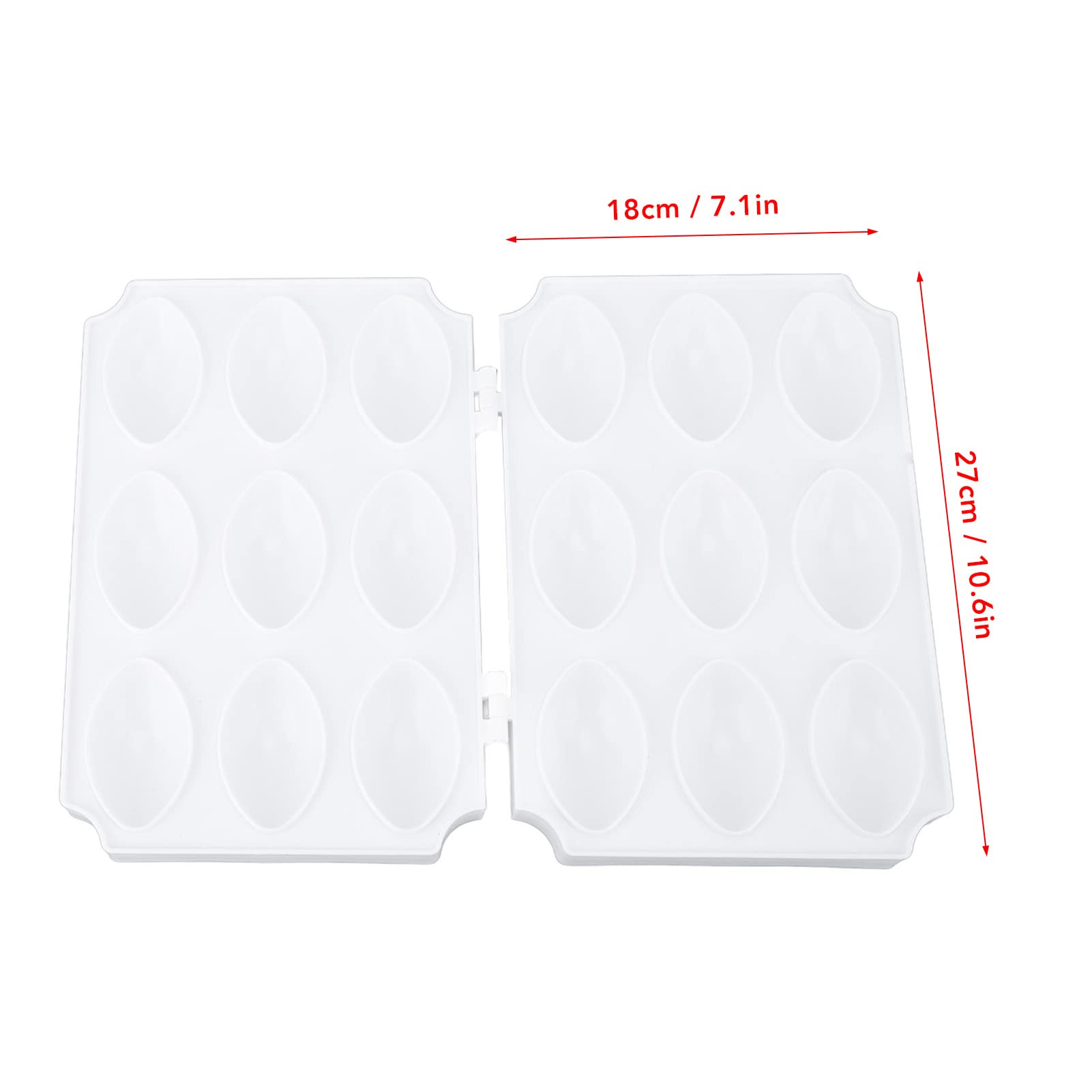 Manual Meatball Maker Press Tool, Meatball Processor Manual Meatloaf Maker Press Tool DIY 9 Grids Homemade Meat Maker Kitchen Accessories(White)