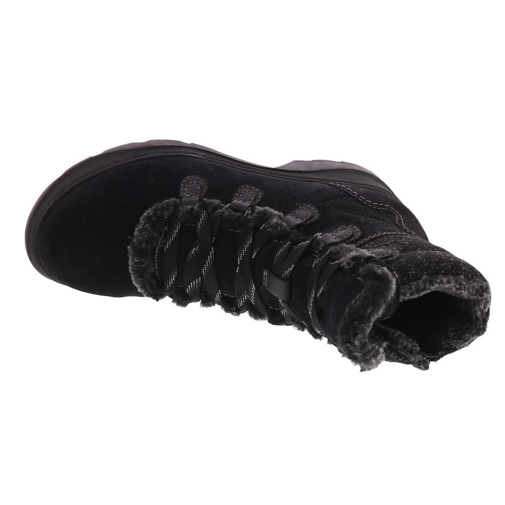 Clarks Aveleigh Edge Boot Womens Boot 65 BM US BlackSuede