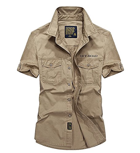 (�ᥤ���ȥ��ӡ�)Make2Be���Ⱦµ�ߥ꥿�꡼����ĥ��åȥ�̵�ϥ����奢��KB31(74.Khaki_2XL)