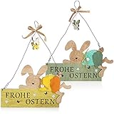 LIEFERUMFANG: 2x Türschild (1x je Farbe) // Maße: ca. 30 x 36 x 2,5 cm // Material: Holz, Kunststoff // Farbe: gelb, orange, weiß, grün, hellbraun // Motiv: Schriftzug 