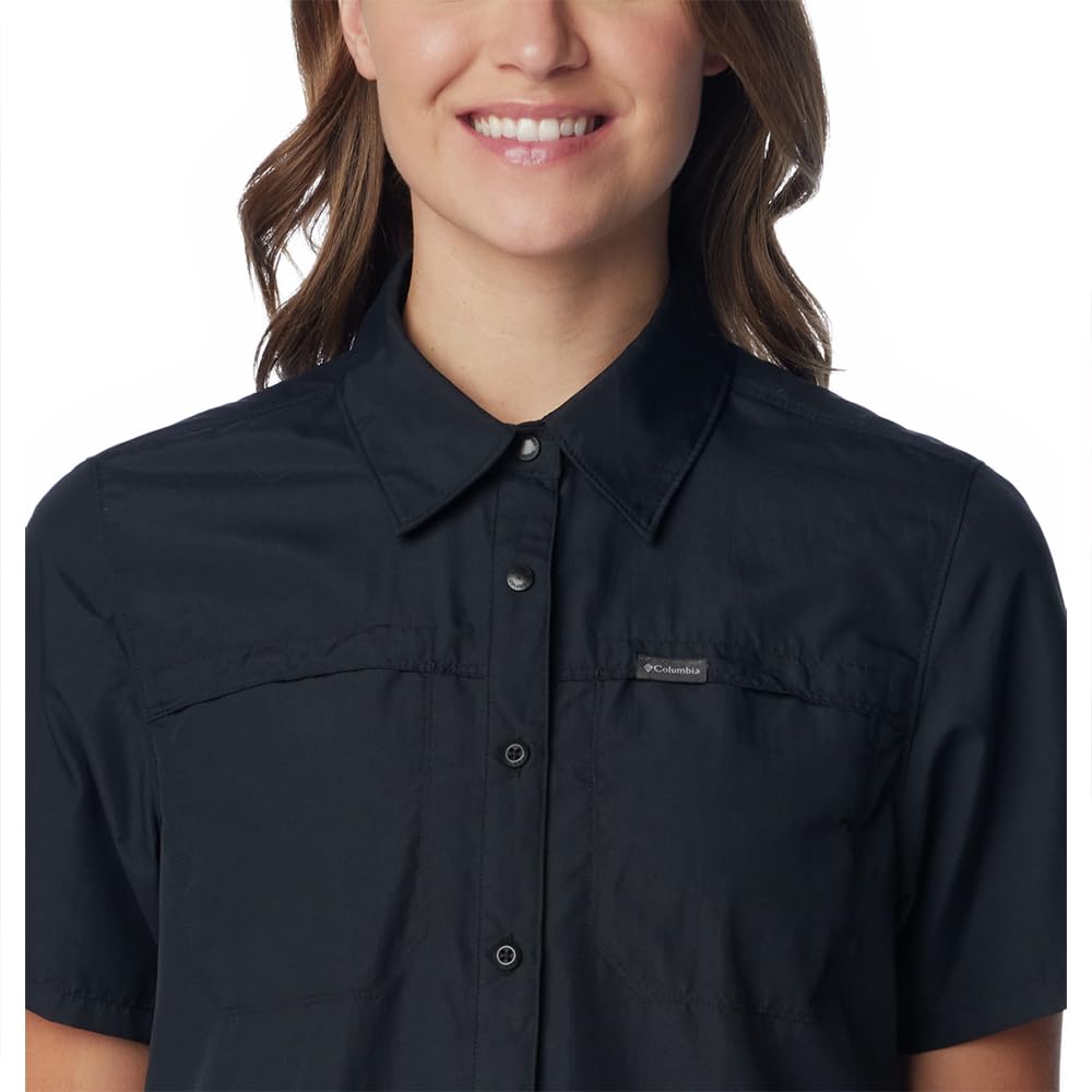 Columbia Silver Ridge 3.0 Short Sleeve Maglietta a Maniche Corte Mujer (Pack de 1)