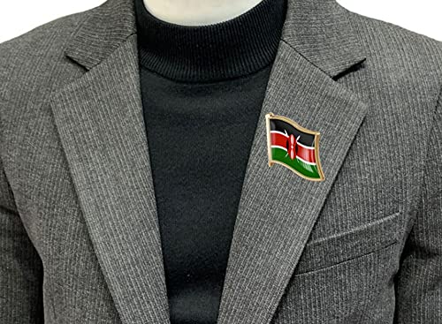 Image of vmcoatdu Country Flag Pin Badge International Travel Brooch Metal Alloy Souvenir Pin for Hat Clothes Backpack