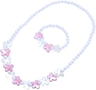 Juego de 2 collares y pulseras para niñas