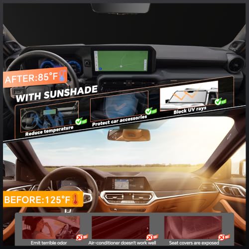 Sulagi Windshield Sun Shade for Lex-us GX550 GX 550 2024-2026 by Sulagi - Used condition - Image 4