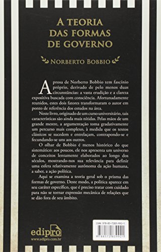 A teoria das formas de governo na história do pensamento político