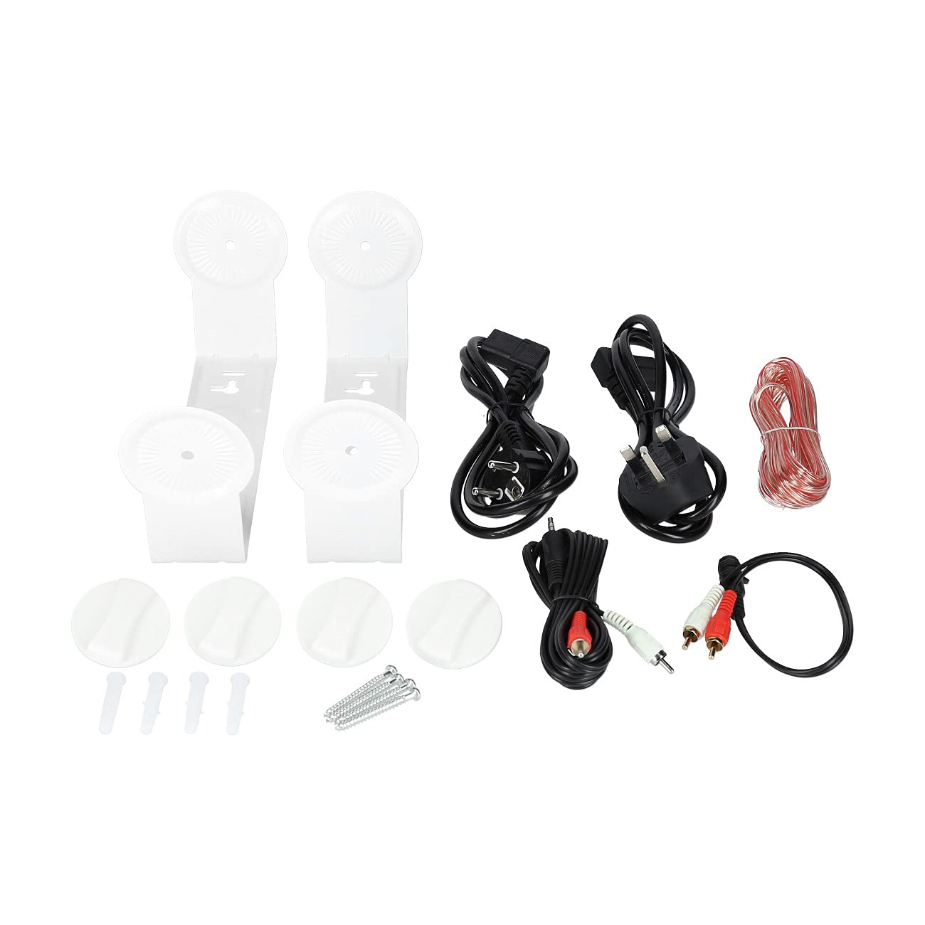 celexon Aktivlautsprecher-Set weiß 2x 30W Lautsprecher für PC Büro