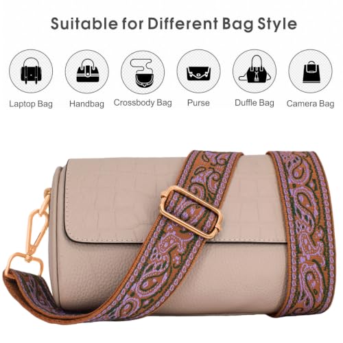 Image of Replacement Purse Strap Shoulder Strap Adjustable Crossbody Strap for Women Crossbody Wide Shoulder Bag