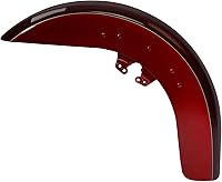 Vista 40 de HR3 Guardabarros delantero de whisky ámbar a juego compatible con Street Glide FLHX 2014 y Road Glide FLTRX 2016 (reemplazo para OEM)