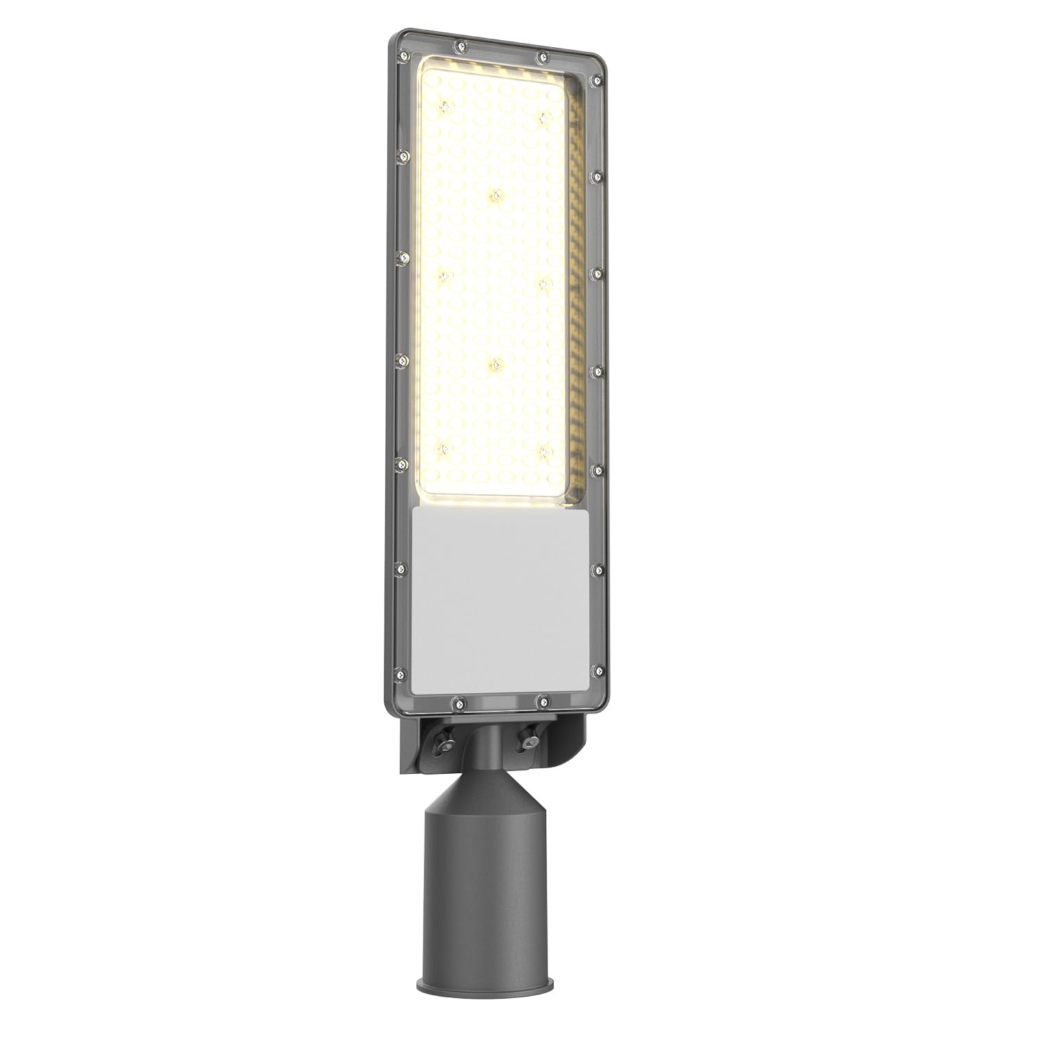TRAXON LUXPOINT® Luminaria LED de Alumbrado Vial- Reinhold 100W 15000lm Luz Fría 5000K IP65 Ángulo 80° Aluminio, Uso Exterior, 5 Años de Garantía (Luz fría 5000K, 100 Watios)