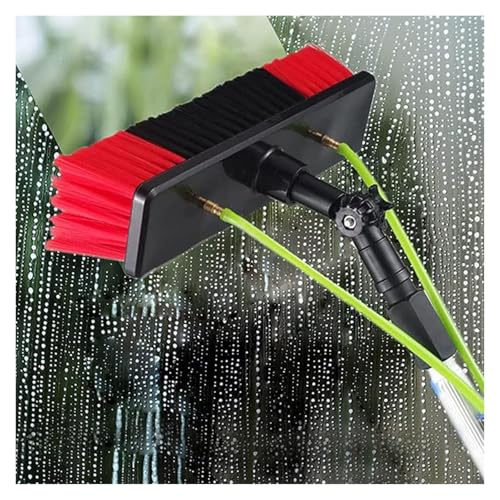 Nettoyage de panneaux photovoltaïques et solaires par perche télescopique avec brosse 35CM