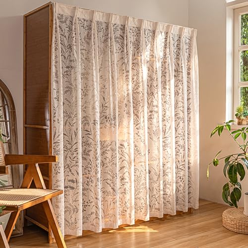 Cortinas Antipolvo para Armarios Sin Puerta - Cortinas Transparentes para Cocina Debajo del Fregadero Clóset Gabinete de Zapatos Estanterías con Riel Autoadhesivo - Privacidad(C,60x60 cm)