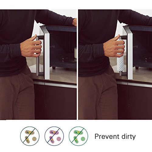 image for OUGAR8 Refrigerator Door Handle Covers Handmade Decor Protector for Ov