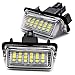 Produktbild LncBoc 2pcs Kfz-Kennzeichenbeleuchtung 3W 12V 18SMD 2835 LED weiß Kennzeichenbeleuchtung hinten Kennzeichenleuchte direkter Ersatz