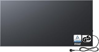 BR Bringer Infrarotheizung 1200 Watt - Infrarot Elektroheizung Energiesparend - TÜV & GS - Deutsche Qualitätsmarke (schwarz)