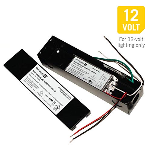 Armacost Lighting 820602 60 Watt Dimming LED Driver with enclosure, Black