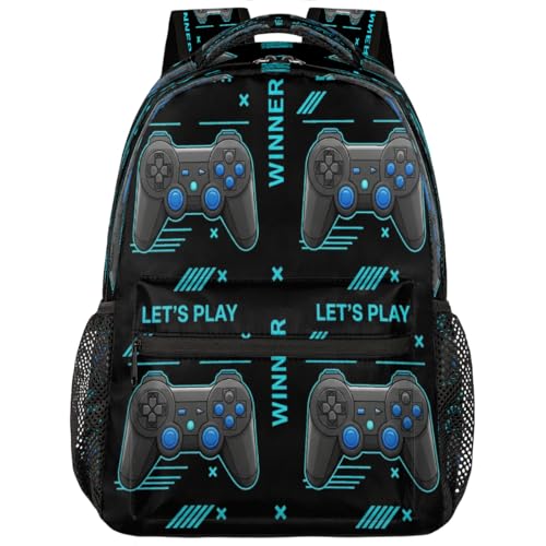 Mochila escolar de viaje para laptop 15.6 para niños y niñas azul