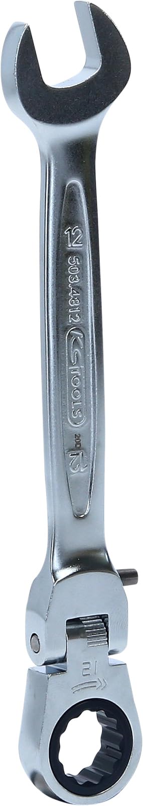 KS Tools 503.4812-E 12mm GearPlus Flex Head Comb Spanner