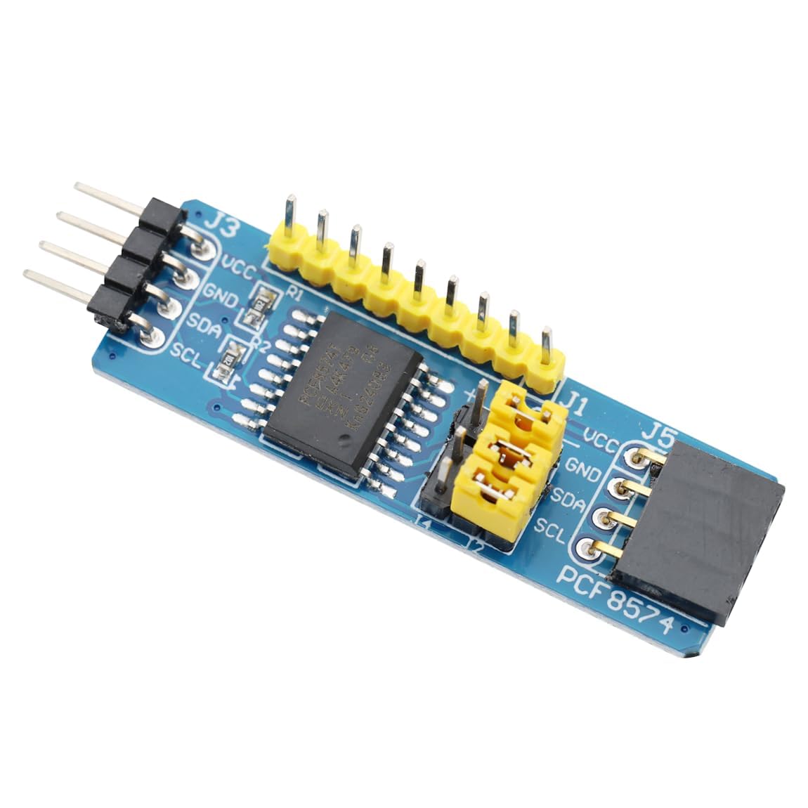 Modulo PCF8574 Scheda di Espansione I/O 3,3 V/5 V I2C Modulo di Sviluppo per la Valutazione del Bus per Arduino(Confezione da 5)