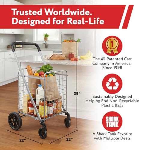 Listado de Carritos para Mandado Walmart que puedes comprar esta semana. 15 Carritos para Mandado Walmart marca dbest products (3)