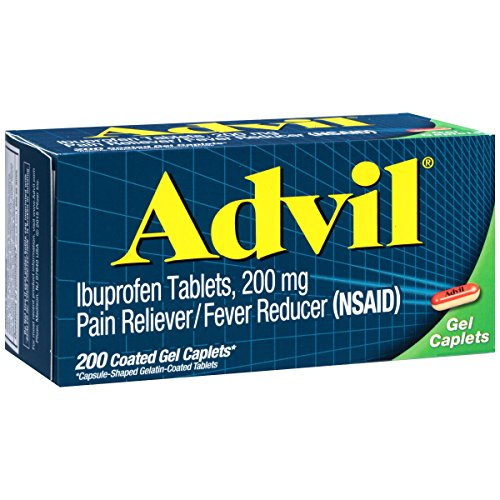 image for Advil Coated Gel Caplets, Pain Reliever and Fever Reducer, Ibuprofen 2
