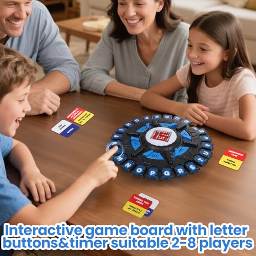 Juego de mesa educativo familiar de palabras miniatura 5