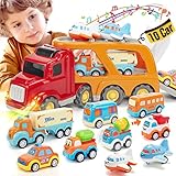 autotransporter spielzeug lidl 🚁【Fröhliches Spielen mit Ihrem Kind】Das Kleinkindspielzeug für Kinder ab 1 2 3 Jahre umfasst 10 Spielzeugautos, sodass Ihre Kinder mit Familien und Freunden teilen können. Es ist ein gutes Spielzeug für Kleinkinder, um Kommunikation und soziale Beziehungen zu lernen und die Entwicklung von Fantasie und Kreativität zu fördern.