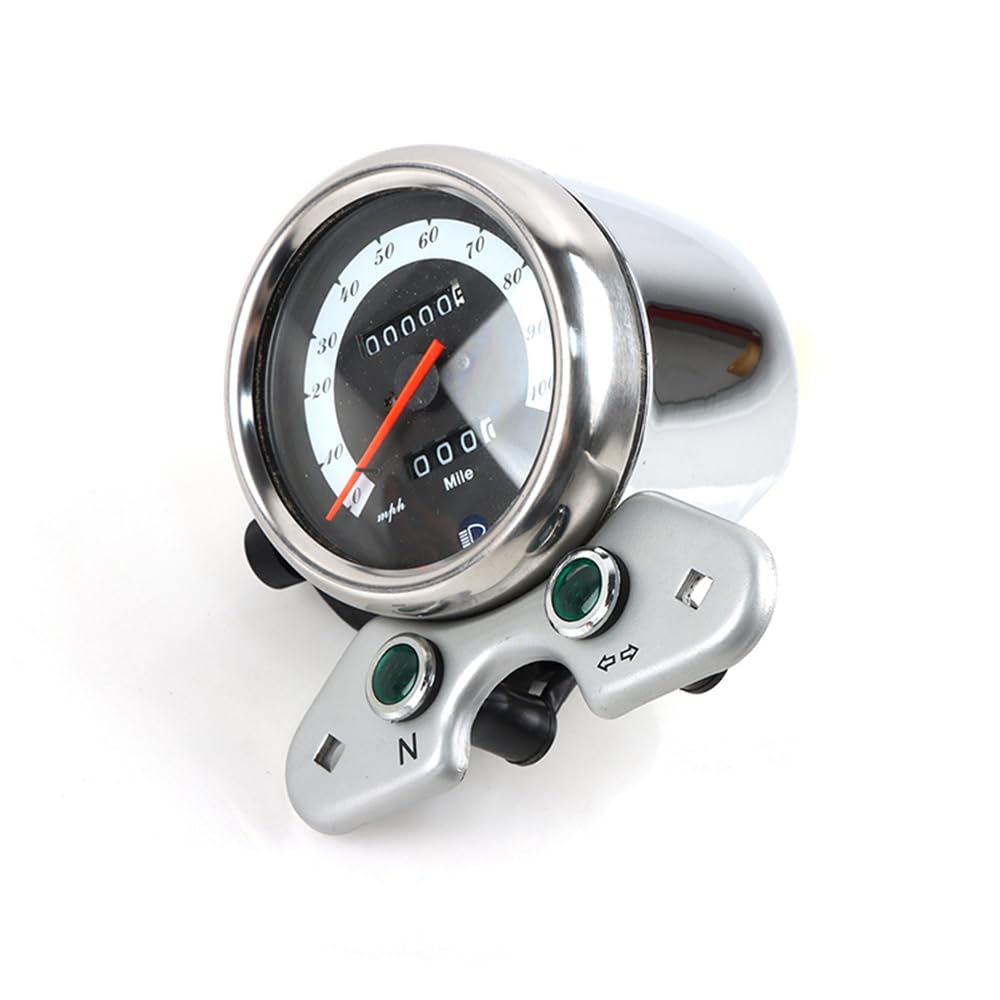Indicatore rpm Motocicletta Misura per HONDA universale moto contachilometri contagiri tachimetro parti 12V doppio