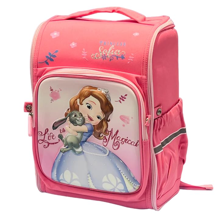 NavrangiCaptain America, Spider Men, Frozen, Sofia Kids Backpack/Medium Size, Avengers Superhero Design, School Bag for Boys and Girls