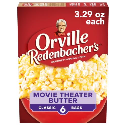 Orville Redenbacher's Popcorn, Movie Theater Butter Flavor, 3 oz., 6-ct - image 1