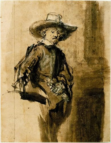 Toile Rembrandt Décoration Salon Élégante Étude des Syndics Peinture 60x90cm
