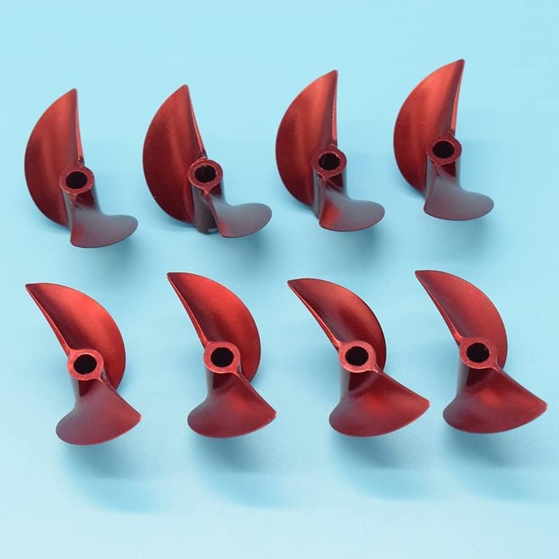 4.76mm RC Speed Boat Propeller CNC 3/16" P1.9 40-45mm Prop CW CCW Aluminum Prop for RC Racing Boat Hydroplane Cat Catamaran (Color : 43mm CCW)