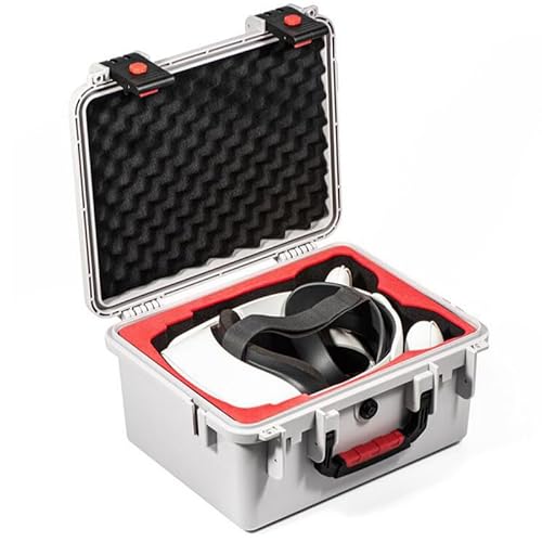 Meta Quest 3S/Meta Quest 3/ PlayStation VR2 Ή [P[X hn[hP[X Sʕی^ ho ϏՌ Ϗ (Grey)