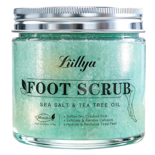 Liillya Tea Tree & Peppermint Scrub