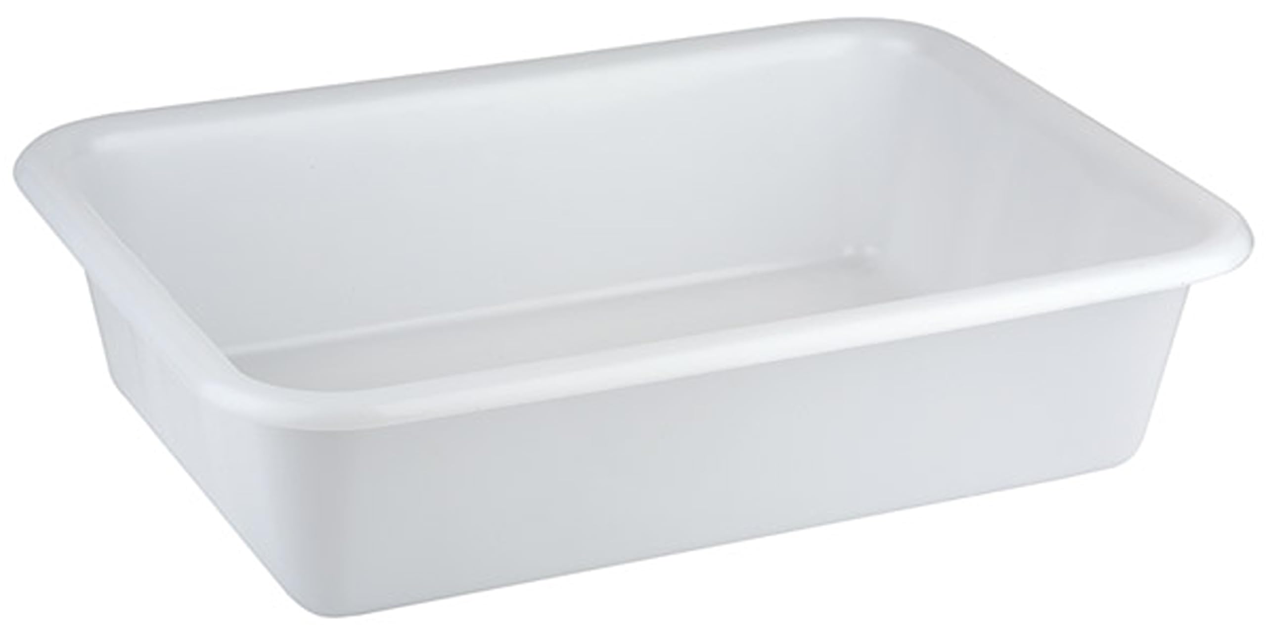 APS 11940 Wanne, Universalschüssel, Schüssel, Polyethylen, 25 Liter, 61 x 44 x 15 cm, weiß, Made in Germany