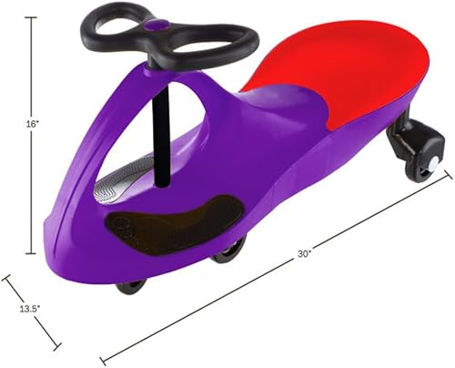 Miniatura 6 de Lil' Rider Wiggle - Juguete para montar en coche, sin baterías, engranajes o pedales, giro, giro, marcha - Paseo al aire libre para niños de 3 años