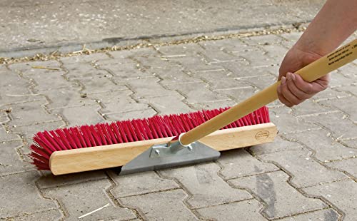 Kerbl Großraumbesen 60cm mit Schabekante,Ø 28mm Stielhalter – Bild 3