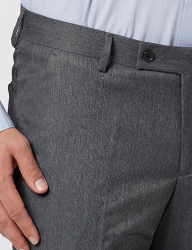 Image of Arrow Tapered Fit Solid Trousers ARAEOTR1734 36 Black
